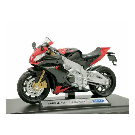 Welly 1:18 Aprilia RSV 4 Factory Motorcycle Bike Model Toy New In Box {1}