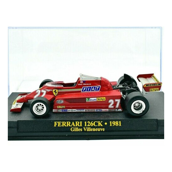 Ferrari formula 1 Scale 1/43 126ck Model Car diecast IXO Gp vehicles {1}
