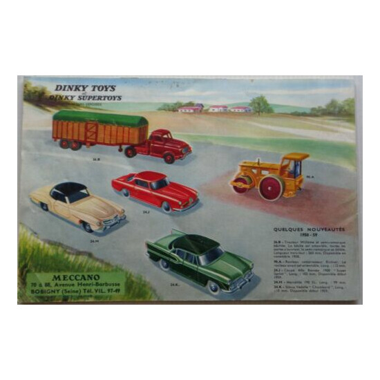 Dinky toys/hornby trains hornby catalog/dinky toys meccano 1955 original  {7}