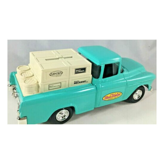 True Value 1955 Chevy Pickup Truck #12 Locking Coin Bank Vintage 1993 New  {2}