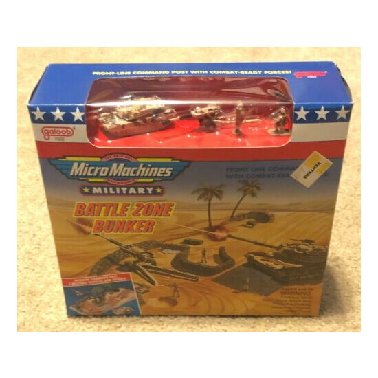 1992 Micro Machines Military Battle Zone Bunker no. 7002 New Factory Sealed {1}