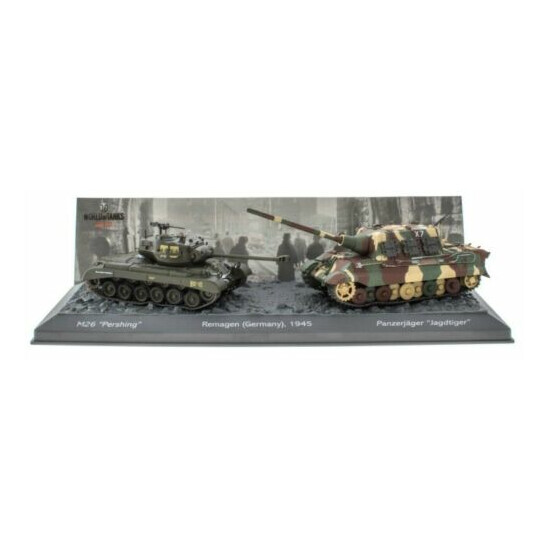 World of Tanks 1:72 "The Battle of Remagen" Pershing & Jagdtiger Tanks, #SCWT03 {1}