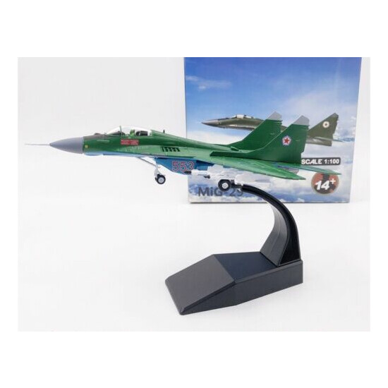 New 1:100 Scale Korean Air Force Mig-29A Fulcrum Aircraft Metal + Plastic Model {4}