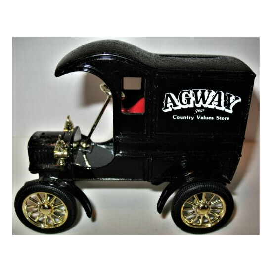 1990s Ertl Agway Replica 1905 Ford's First Delivery Truck Diecast Bank with Key {3}