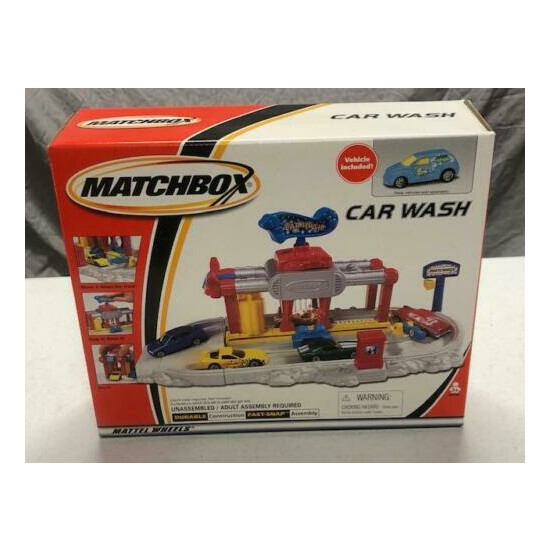 Matchbox Car Wash Play Set New Seal Box {1}