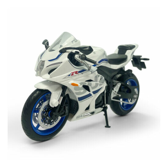 1:12 Scale Suzuki GSX-R1000 Motorcycle Model Diecast Bike Model Toys Gift White {1}