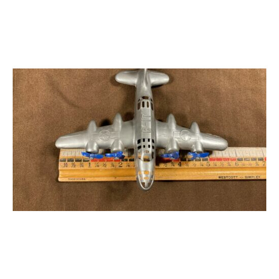 Rare Vintage Hard Plastic WWII B 17 Air Plane Marx ? Renwal ? {8}