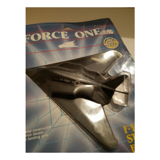 Diecast ERTL Force one F-117A stealth fighter {3}