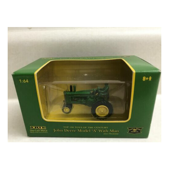 John Deere Model A with man 1/64 scale #15572A {1}