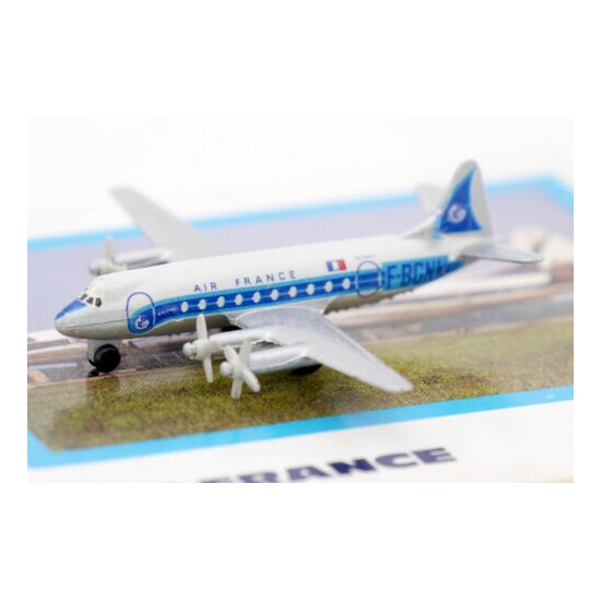 Schabak 1/600 plane vickers viscount Air France with her box  {2}