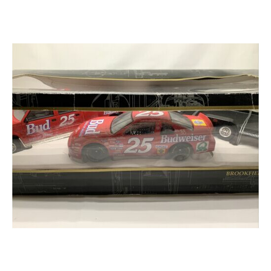 Brookfield Collectors Guild Budweiser Trackside Collection Limited Edition +COA  {5}