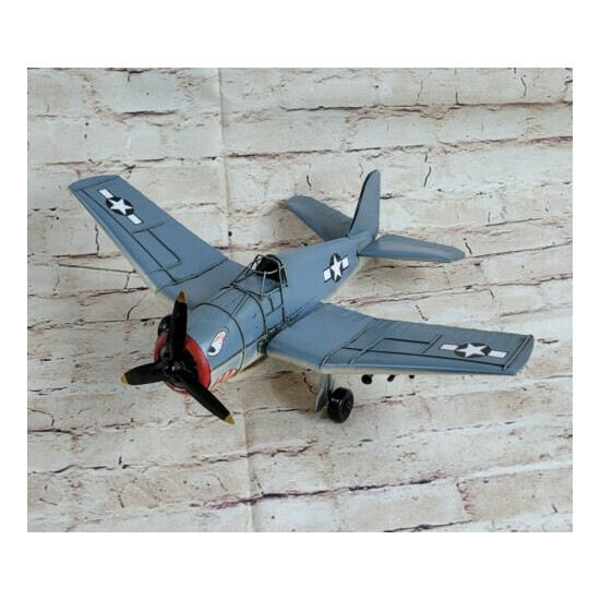 Old Modern Handcrafted 1943 AJ003 Grey Mustang P51 1:40 Scale Airplane Model {1}
