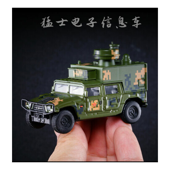 X CAR TOY 1/64 China DONGFENG Warriors Car Electronic Information Vehicle #80 {1}