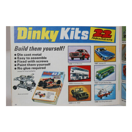Dinky Toys 1974 Collectors Catalog, Original {11}