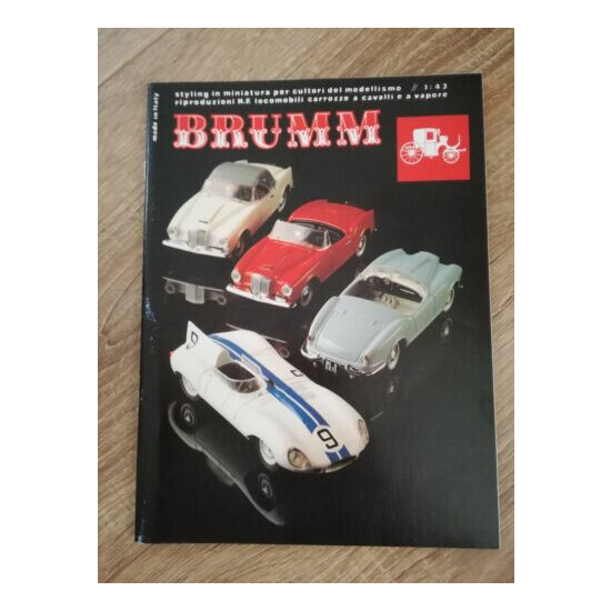 Catalog Brumm 1986 Modeling 1:43 Modeling Model Prospekt Brochure Car Slot {1}