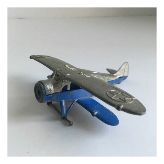 Vintage Tootsietoy U.S. Navy Plane {1}