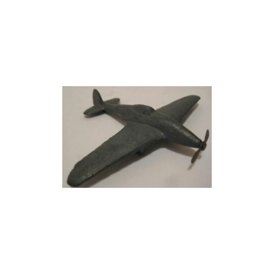 Antique Metal Toy Airplane Charbens & Co. London England 1930s {1}