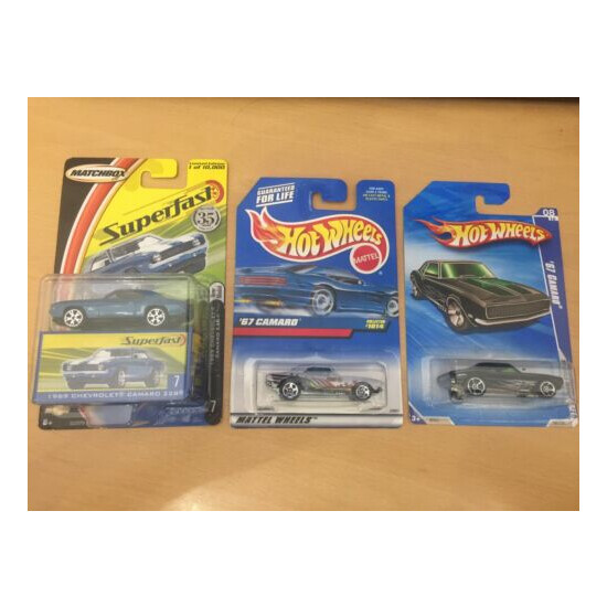 Lot of 3 Hot Wheels Chevrolet CAMARO Brand New in Box Sealed H121 {1}