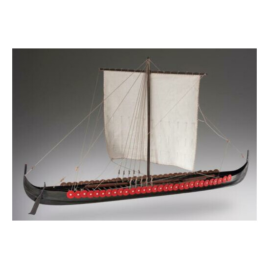 Viking Longship Ship IN Wood 1:3 5 Wooden Ship Dusek {1}