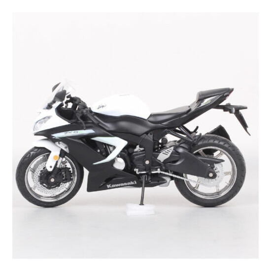 1/12 Scale Kawasaki Ninja ZX-6R ZX6R Bike Diecast Toy Model Motorcycle Automaxx  {4}