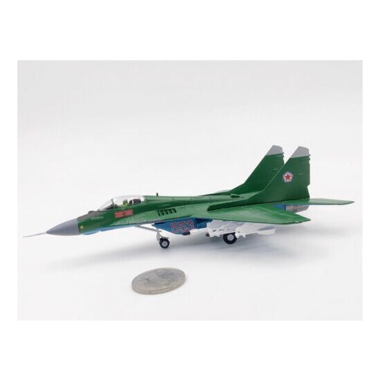 New 1:100 Scale Korean Air Force Mig-29A Fulcrum Aircraft Metal + Plastic Model {2}