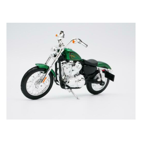 2012 XL 1200V SEVENTY TWO GREEN HARLEY DAVIDSON MOTORCYCLE ADULT COLLECTIBLE  {3}