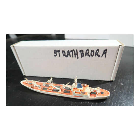 g Waterline HANSA GB CARGO SHIP 'MS STRATHBRORA' 1/1250 MODEL SHIP {1}
