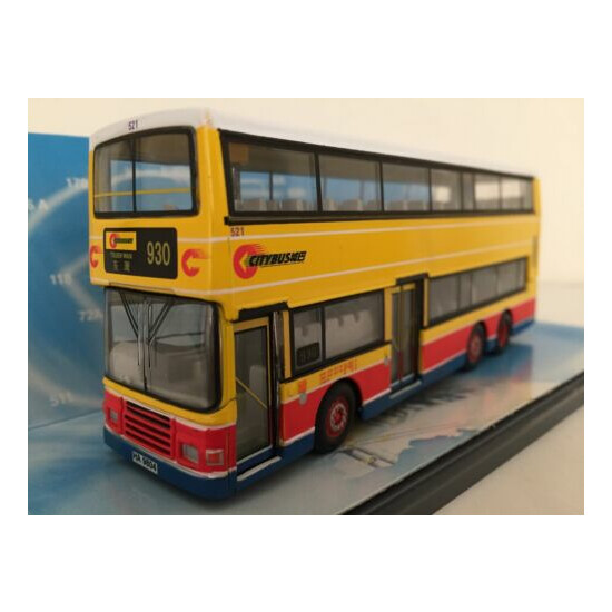 Corgi 43205 3-Axle Volvo Olympian Bus - Citybus HK Bus OOC 1:76 Ltd. Ed. NEW!! {1}