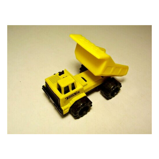 Tonka Dump Truck Yellow Diecast Plastic McDonalds 1992 Loose {1}