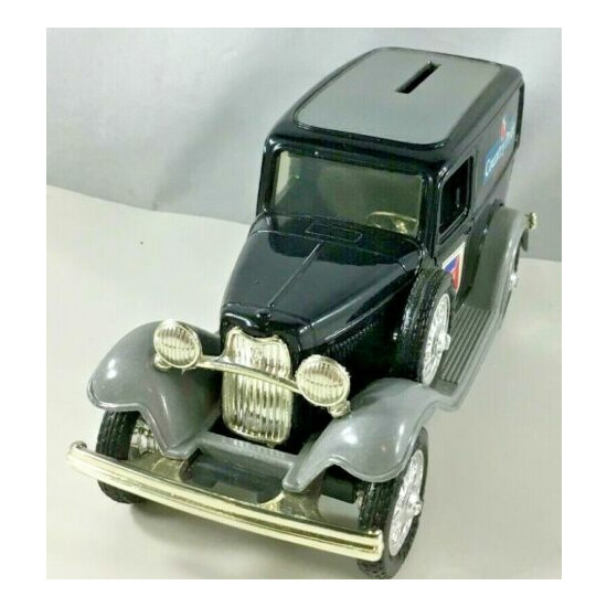 1932 Ford Panel Delivery Locking Coin Bank Country Pride Restaurant Vintage 1989 {4}