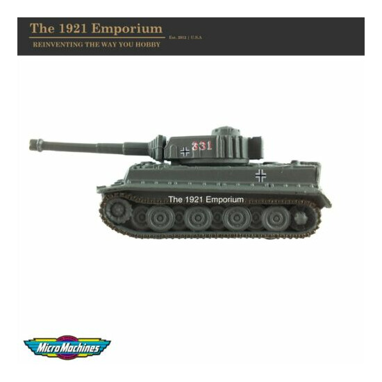Galoob Toys (Hasbro) Micro Machines Military WWII German Army Tiger Mk.1 Tank {1}