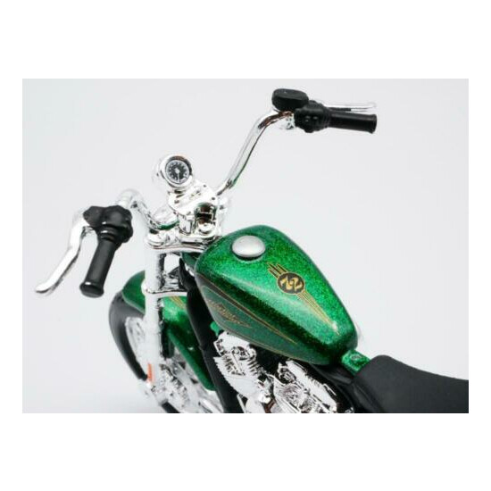 2012 XL 1200V SEVENTY TWO GREEN HARLEY DAVIDSON MOTORCYCLE ADULT COLLECTIBLE  {9}