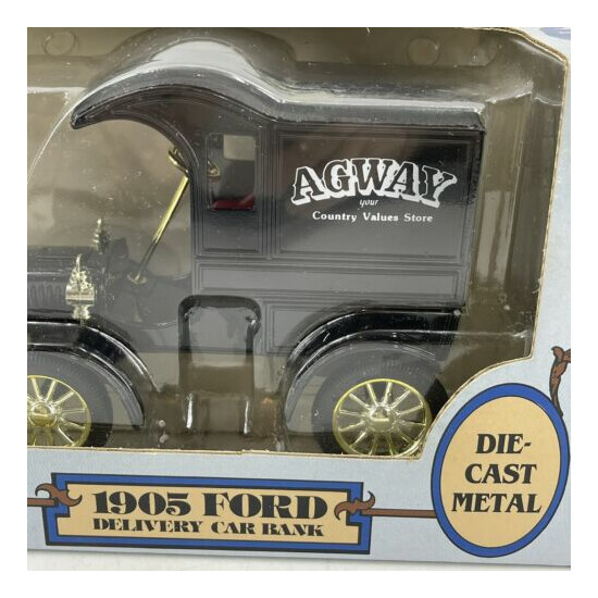 Ertl 1905 Ford Delivery Car Bank Diecast Truck with Key 1:25 Scale Agway NIB {3}