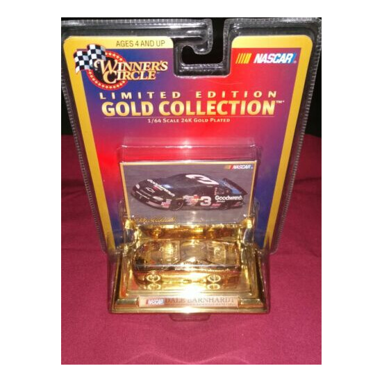 WINNER'S CIRCLE GOLD LIMITED EDITION DALE EARNHARDT SR #3 CAR - BRAND NEW! {1}