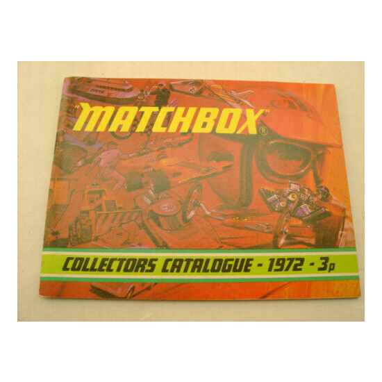 1972 MATCHBOX SUPERFAST COLLECTORS CATALOGUE 3p {1}