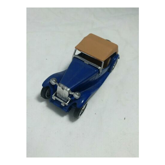 1977 Matchbox Y-8 1945 MG-TC 1:35 SCALE Made in England Blue {2}