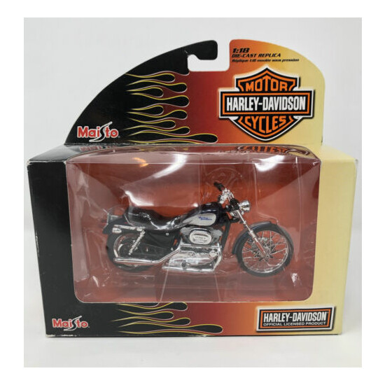 Maisto Harley Davidson Series 20 2002 XL 1200c Sportster 1:18 Die Cast Replica {1}