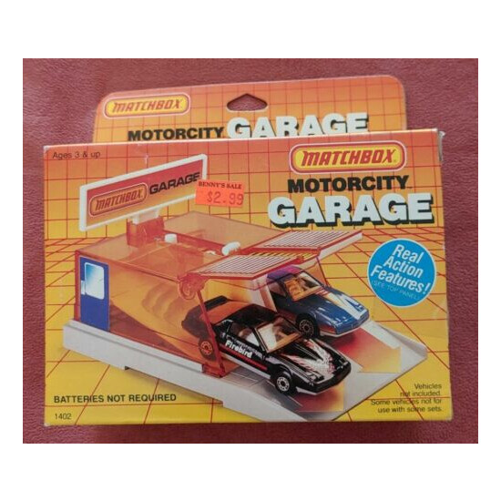 Vintage 1985 MATCHBOX MOTORCITY Garage New Opened Box Complete Brand New {1}