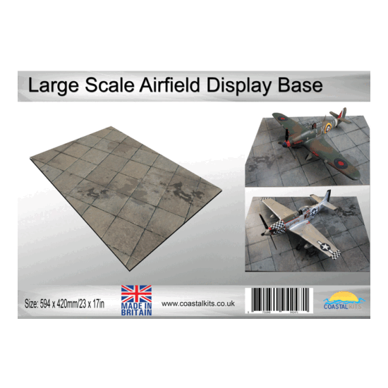 Coastal Kits Large Scale Airfield Display Base {1}