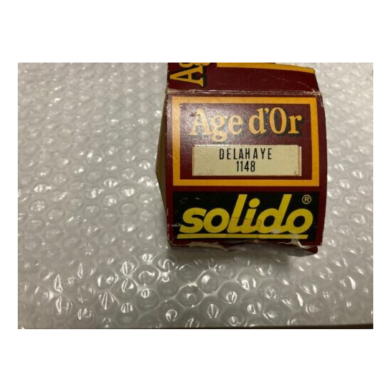 Solido Age d'Or Diecast 1:43 Model #1148 Delahye 1939 Figoni-Falashi Prestigieux {4}