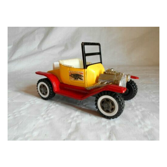 vintage model T Ford Hot Rod tinplate pressed steel made in japan 1960s tonka {1}