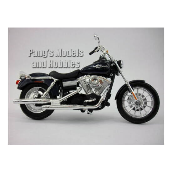 Harley - Davidson Dyna Street BOB 1/12 Scale Die-cast Metal Model by Maisto {1}