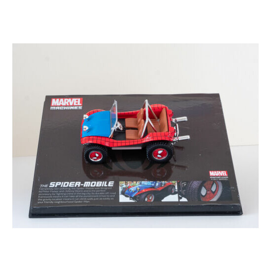 Marvel Machines Spider-Man spider mobile car model new in case great gift {4}