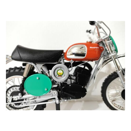 Kengfai 1:12 Husqvarna 250 Cross Model Motocross Motorbike Dirt Bike Scrambler {3}