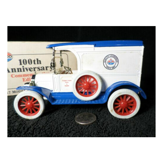 Vintage Ertl 1917 Model T Bank Amoco 100th Anniv. Comm. Edition 1989 Made in USA {4}