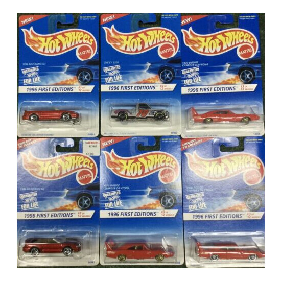 Hot Wheels 1996 First Edition (Lot of 18 Cars) {2}