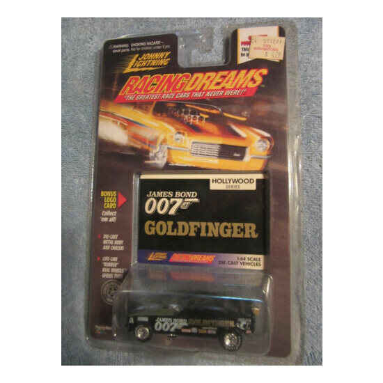 Johnny Lightning Racing Dreams James Bond 007 Goldfinger 1/64 Diecast Racecar {1}