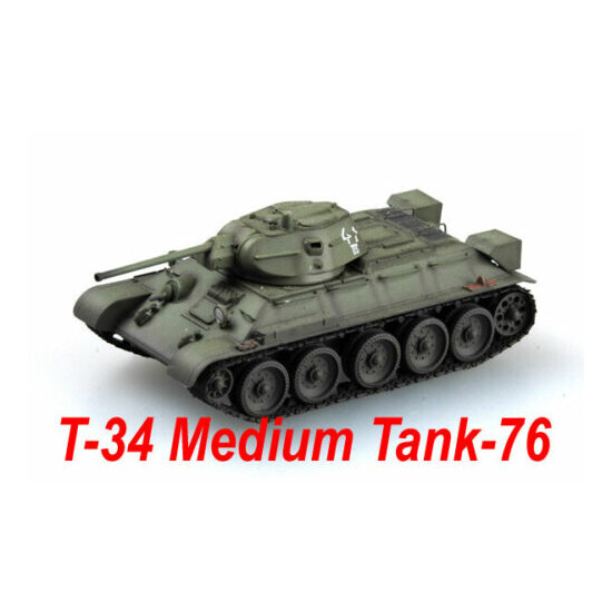Easy Model 1/72 Russian Army T-34/76,1942 Tank Plastic Model #36265 {1}