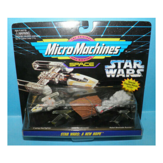 Galoob Micro Machines Space Star Wars A New Hope Collection 4 #B {1}