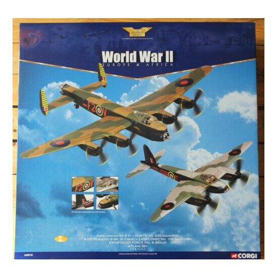 CORGI AA99133 - PATHFINDER FORCE LANCASTER MOSQUITO - 1/72 SCALE MINT CONDITION {1}